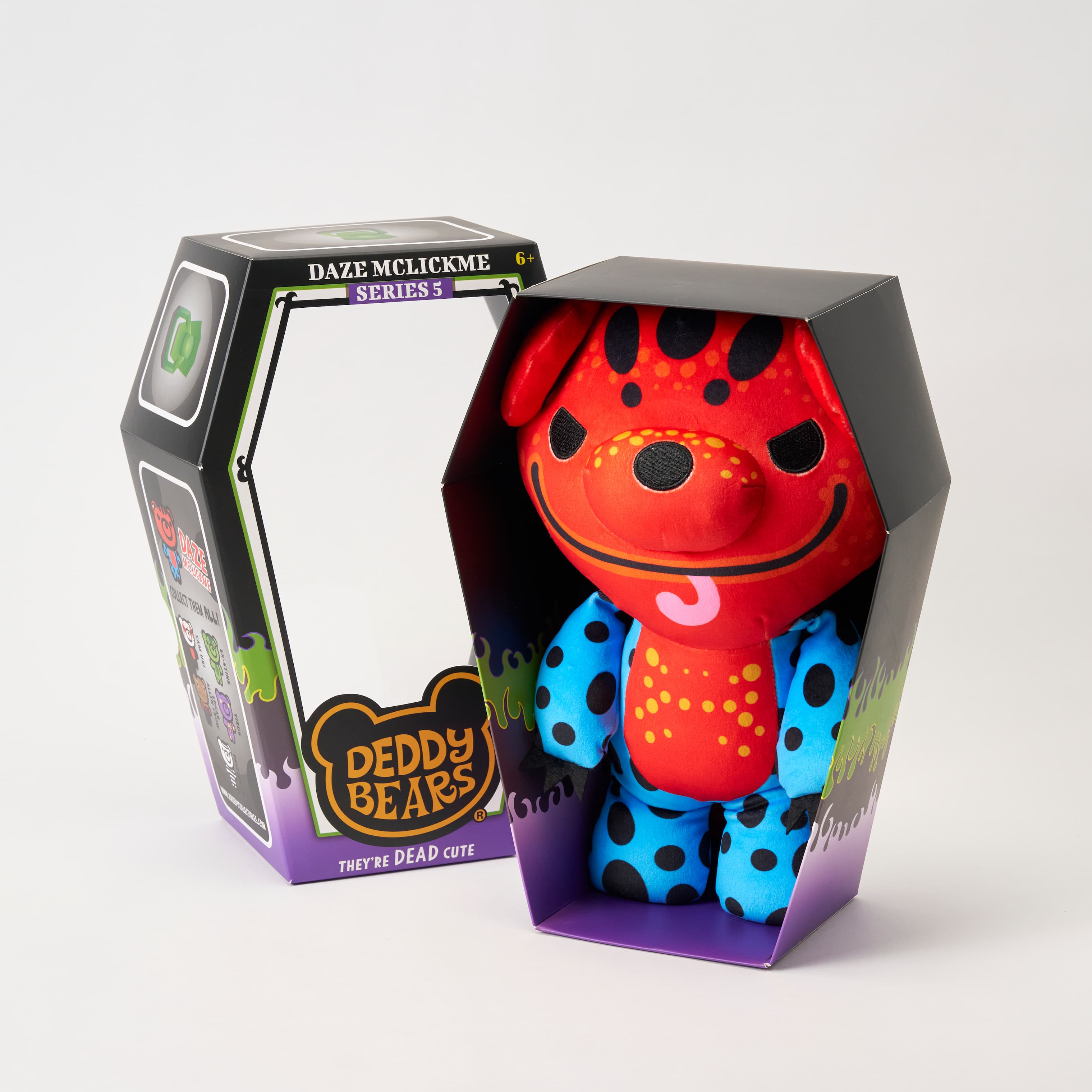 Daze McLickme Deddy Bears Series 5 – Toxic Horror Collectible Bear